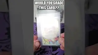 Would you send this card to PSA or BGS? 🏷️ #GradingCards #PokemonTCG