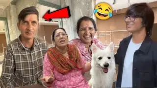 Oreo Ka New Chachji & Chachi With For End 😂 | Sourav Joshi vlogs 😘