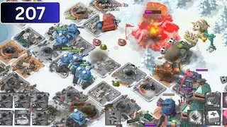 Boom Beach Warships Gameplay 207 | Epic Final Push & Massive Base Destruction 💥🚢