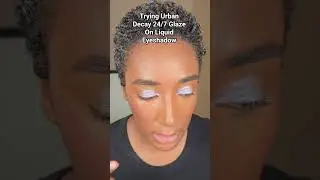 Is @urbandecay glaze on liquid eyeshadow a win? #beautyover40 #makeuptutorial #eyeshadowtutorial