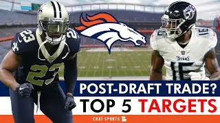 Denver Broncos Trade Rumors & Targets Ft. Taysom Hill, Marshon Lattimore & Treylon Burks