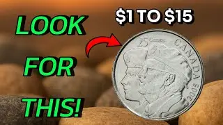 Rare 2005 &ldquo;Year of the Veteran&rdquo; 25 Cents &ndash; Canadian Quarter Worth BIG MONEY