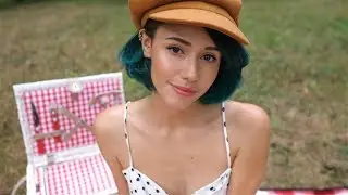 ASMR - Summer Picnic With You  🍒 (soft-spoken, eating, nature sounds)