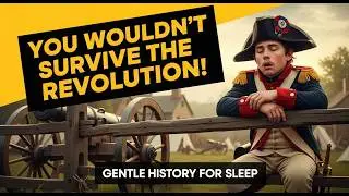 Boring History for Sleep |🔥Cozy Fireplace Ambience | Colonial America 1700s (35 Min)