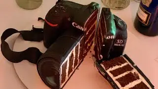 How to make camera cake