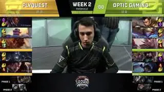 POE Plays Talon   FLY VS OPT Highlights   2018 NA LCS Summer W2D2