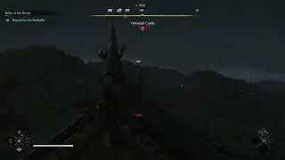Assassin's Creed Shadows - Synchronize Viewpoint Yamazaki Tenshu | Night Gameplay
