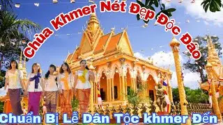 Đây là chùa Dân Tộc người khmer nam bộ kiến trúc độc đáo nét đẹp cổ kính.
