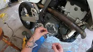 Super moto engine case protectors
