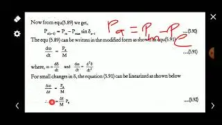 Solution of Swing equation by Point by Point Method | Module 6 | PSA | KTU