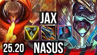 JAX vs NASUS (TOP) | KR Master | 25.20