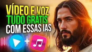 Vídeos e Vozes Realistas com IA 100% Grátis Sem Marca d’Água