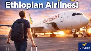 First Time Flying Ethiopian Airlines | Boeing 787-9 Experience | Vienna &rarr; Copenhagen