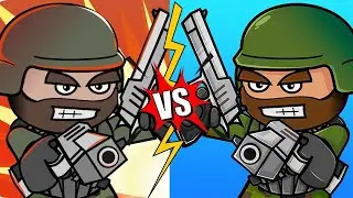 Mini Militia &ndash; Doodle Army 2 Mini Militia: 2 vs 1 [Must Watch💥]viral video game