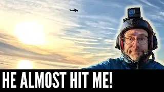 Almost Hit Me on my Paramotor! 😲