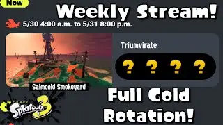 Weekly Stream! | GOLD WILDCARD ROTATION IN SALMON RUN!