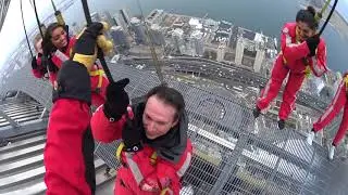 Edge Walk At CN Tower in Toronto