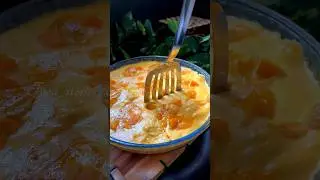 Mango pudding 🥭🥭#pudding #mango #easydessert #easyrecipe #breadpudding #eid #eiddesert #food #yt