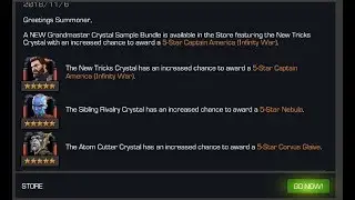 The New Grandmaster Crystal Sample Bundle Is Pretty Awesome