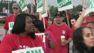What is the impact of a GM strike?