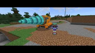Fastest way to tear down a hill in Minecraft BE - Miners++ Add-On