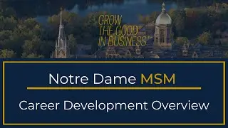 MSM Career Development Overview