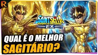 AIOLOS 7⭐ VS SEIYA 5⭐: QUAL SAGIT&Aacute;RIO &Eacute; MELHOR? | SAINT SEIYA EX