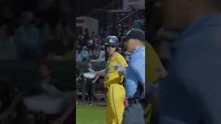 Jackson Olson Crushed This Ball | Savannah Bananas #shorts #baseball #bananaball #homerun #dance