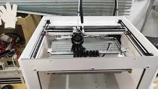 ZAV-PRO_v3 вторая тестовая печать и общий уровень шума.
