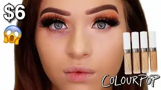 COLOURPOP No Filter Concealer Review, First Impressions, Demo + Wear Test