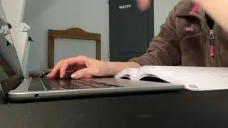 [ASMR] Keyboard Typing and Note Taking | My day off as a data protection consultant from France