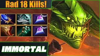 Immortal Viper Off Lane 🛡️ Staggering 18 Kills! Dota 2 DotaPulse Highlight Gameplay