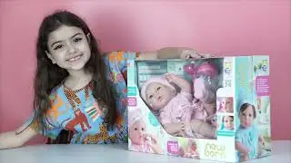 Diver New Born Premium - Menina com Cabelo - DIVERTOYS