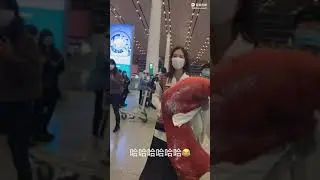 201126 Fei Fancam @ Airport by 金丝monkeyR