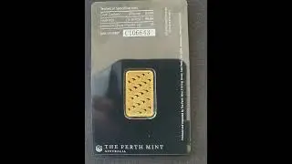 fake Perth Mint gold bar bought on eBay - Beware!