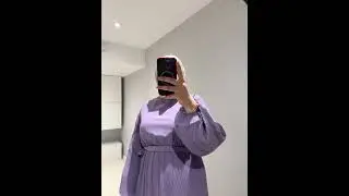 Cassia Purple Dress - Modest Fashion Larusco Boutique