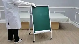 19530 two sided a frame chalk menu education board dry erase fixturedisplays 3D