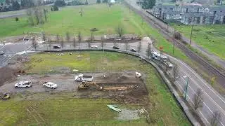 Breaking Ground on Chick-Fil-A (Keizer, Oregon)