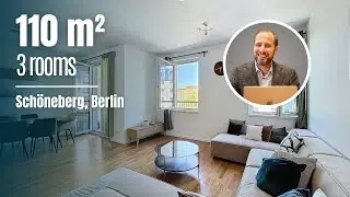 Stylish 3-Room Apartment with Balcony &ndash; Fully Furnished! l APARTMENT TOUR