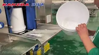 Industrial Bucket Washing Machine - Testing With Flour & Oil