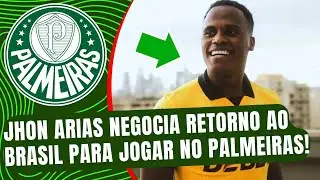 🚨 Jhon Arias ex-Fluminense negocia retorno ao Brasil para jogar no Palmeiras!