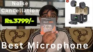 Best Mic Under 4000/- Crossbeats Clip M02 | Magnetic Microphone | Noise Cancellation 