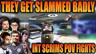 100T gets Slammed by ImperialHal in INT scrims! Alliance is getting griefed by GEN.G