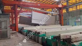 Solar aluminum profile anodizing line