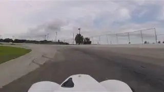 First time in a legend car at auburndale speedway