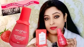 DOT & KEY Strawberry Face Serum Fades Dark Spots Hyperpigmentation Dullness anti ageing serum 