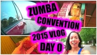Zumba Convention 2015 VLOG: Day 0 (Road Trip and Prep) Orlando, FL