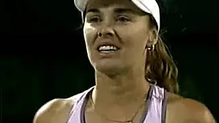Martina Hingis vs Svetlana Kuznetsova 2006 Miami R3 Highlights