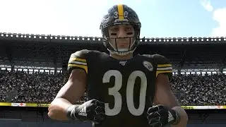 Madden 20 Gameplay -All Madden Default Difficulty - Seahawks vs Steelers