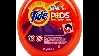 Tide PODS Laundry Detergent, Spring Meadow Scent, 72 Count